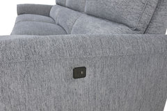 Brande Gray Power Sectional - Ornate Home