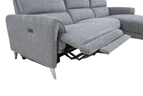 Brande Gray Power Sectional - Ornate Home