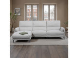 Brande Light Gray Power Sectional - Ornate Home