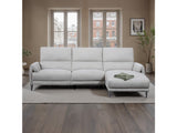 Brande Light Gray Power Sectional - Ornate Home