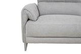 Brande Light Gray Power Sectional - Ornate Home