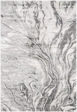 Brandi Gray Marble Area Rug - Ornate Home