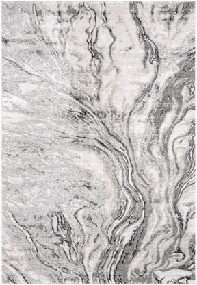 Brandi Gray Marble Area Rug - Ornate Home