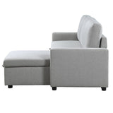 Brandolyn Gray 2-Piece Reversible Sectional Pull-Out Bed - Ornate Home