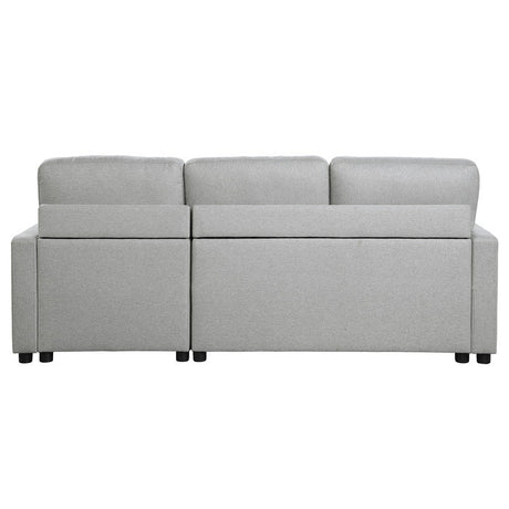 Brandolyn Gray 2-Piece Reversible Sectional Pull-Out Bed - Ornate Home
