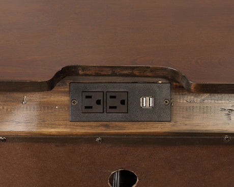 Brandt Brown Cherry 4 Pc. Queen Bedroom Set - Ornate Home