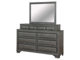 Brandt Gray Dresser & Mirror - Ornate Home