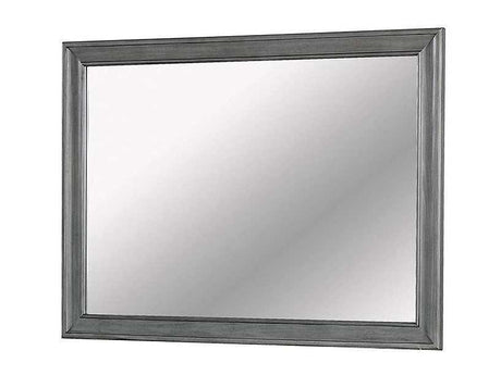 Brandt Gray Mirror - Ornate Home