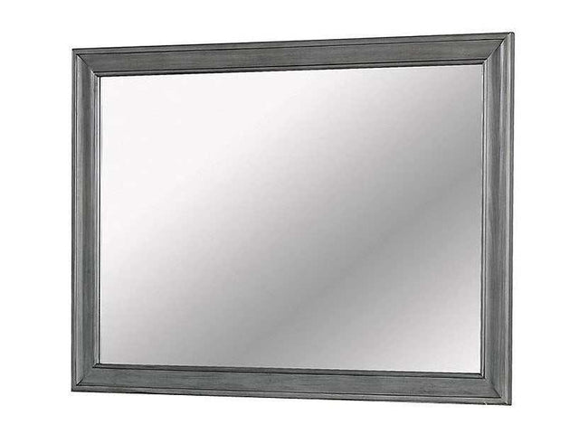 Brandt Gray Mirror - Ornate Home