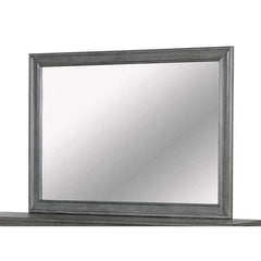 Brandt Gray Mirror - Ornate Home