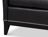 Brandy Black Accent Chair - Ornate Home