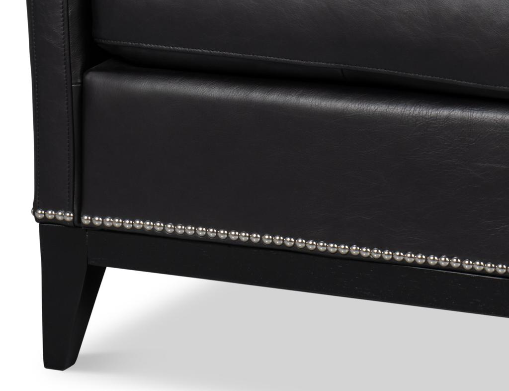 Brandy Black Accent Chair - Ornate Home
