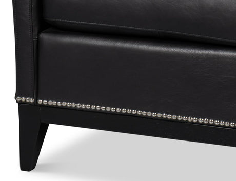 Brandy Black Accent Chair - Ornate Home