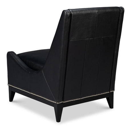 Brandy Black Accent Chair - Ornate Home