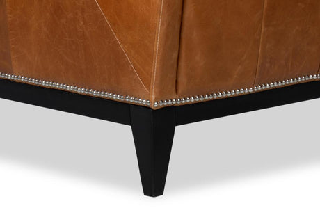 Brandy Brown Accent Chair - Ornate Home