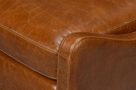 Brandy Brown Accent Chair - Ornate Home