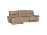 Branford Brown Power Recliner Sectional w/LAF Chaise - Ornate Home
