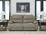 Brannigan Pebble 2-Piece Dual Power Reclining Modular Loveseat (Online Special Price) - Ornate Home