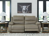Brannigan Pebble 2-Piece Dual Power Reclining Modular Loveseat (Online Special Price) - Ornate Home
