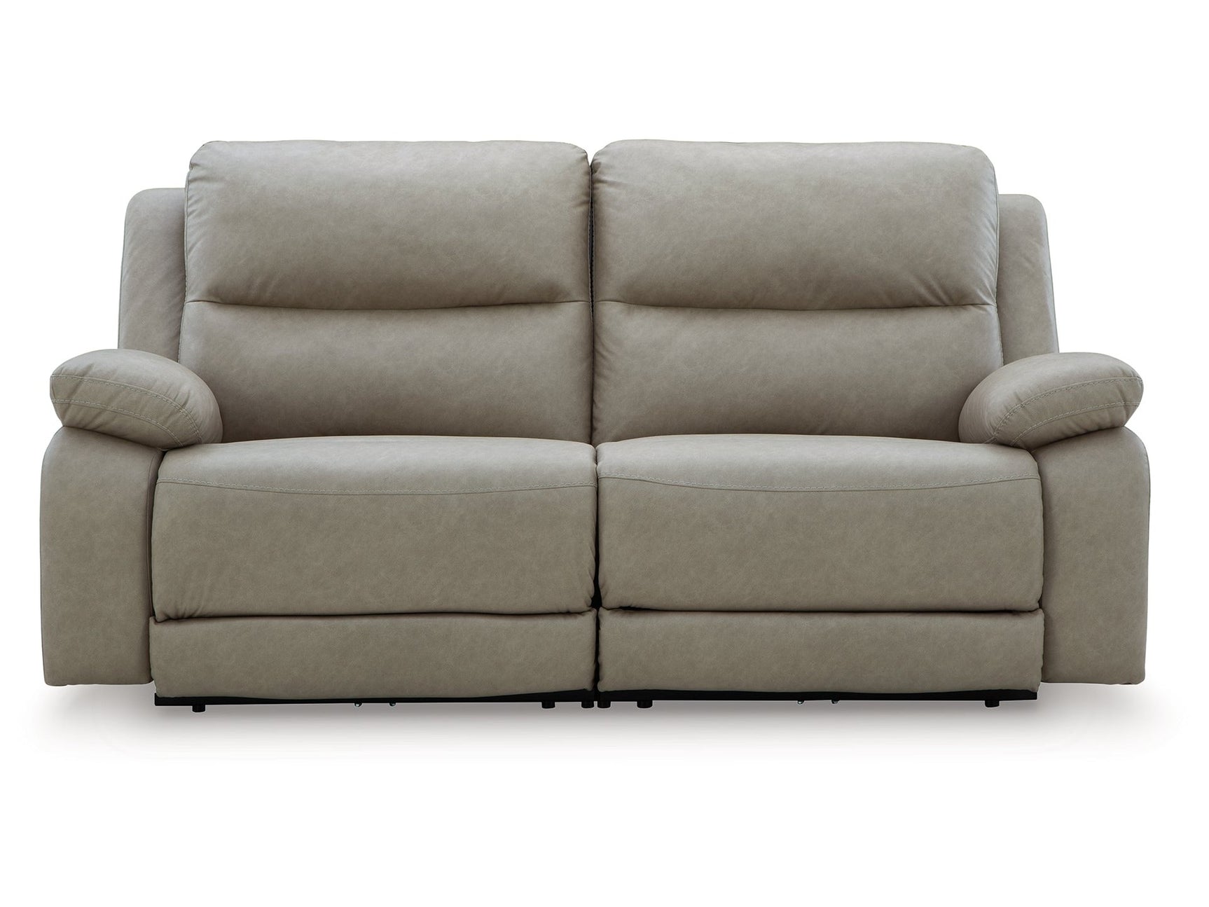 Brannigan Pebble 2-Piece Dual Power Reclining Modular Loveseat - Ornate Home