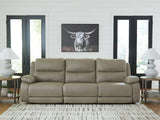 Brannigan Pebble-3-Piece Dual Power Reclining Modular Sectional (Online Special Price) - Ornate Home
