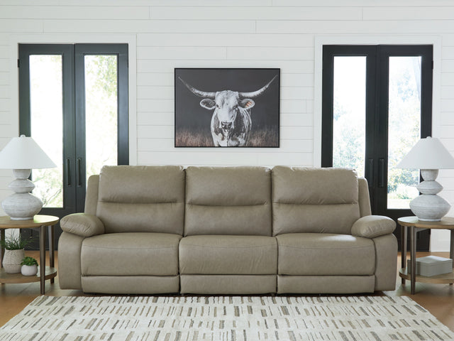 Brannigan Pebble-3-Piece Dual Power Reclining Modular Sectional (Online Special Price) - Ornate Home