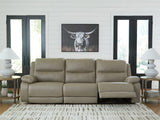 Brannigan Pebble-3-Piece Dual Power Reclining Modular Sectional (Online Special Price) - Ornate Home