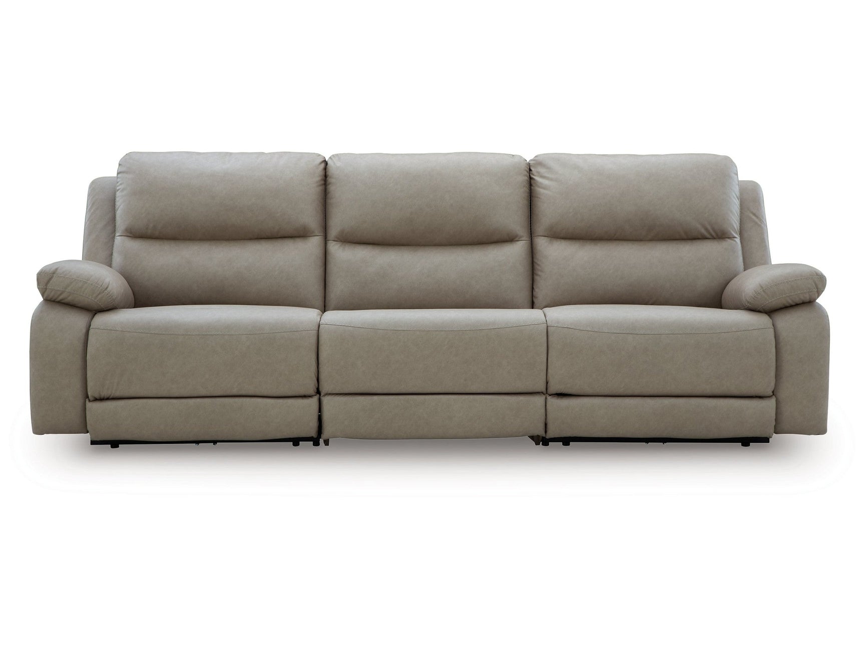 Brannigan Pebble-3-Piece Dual Power Reclining Modular Sectional (Online Special Price) - Ornate Home