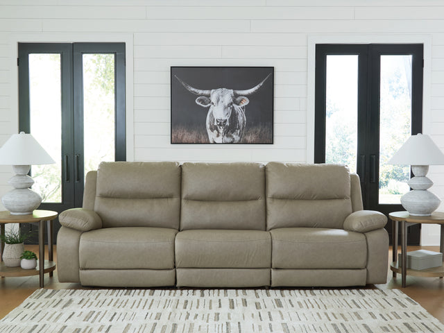 Brannigan Pebble-3-Piece Dual Power Reclining Modular Sectional - Ornate Home