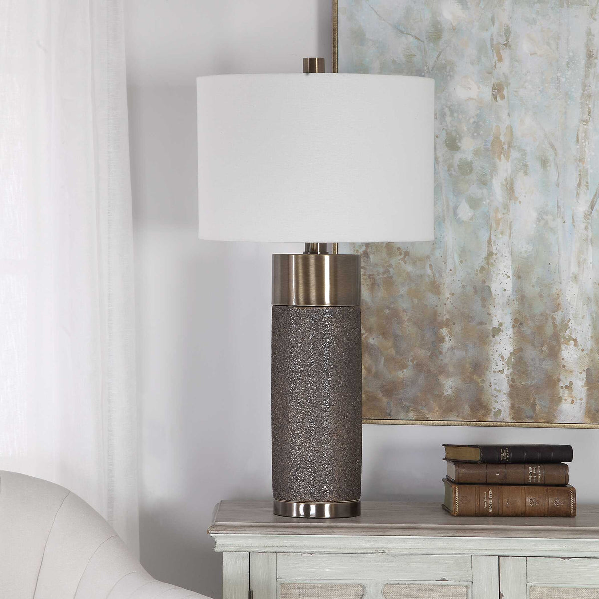 Brannock Bronze Table Lamp - Ornate Home