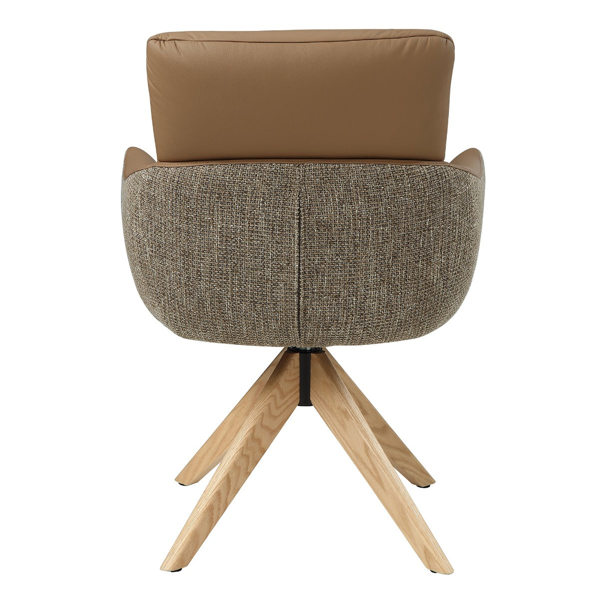 Branson Camel Arm Chair W/Swivel (Set-2)
