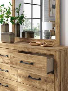 Branstony Brown Dresser and Mirror - Ornate Home