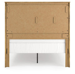Branstony Brown Queen Crossbuck Panel Bed - Ornate Home