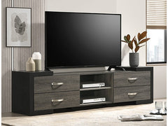 Brant Gray Tv Stand - Ornate Home