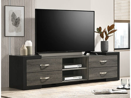 Brant Gray Tv Stand - Ornate Home