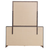 Brantford Barrel Oak Dresser and Mirror - Ornate Home