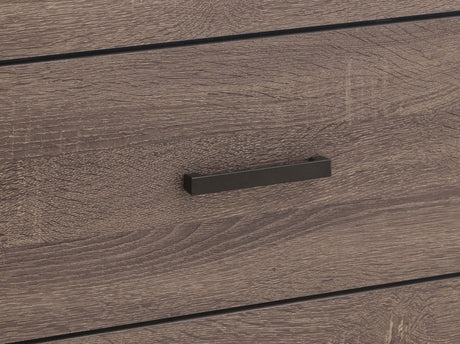 Brantford Barrel Oak Dresser and Mirror - Ornate Home