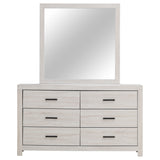 Brantford Coastal White Dresser and Mirror - Ornate Home