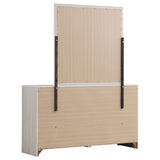 Brantford Coastal White Dresser and Mirror - Ornate Home