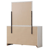 Brantford Coastal White Dresser and Mirror - Ornate Home