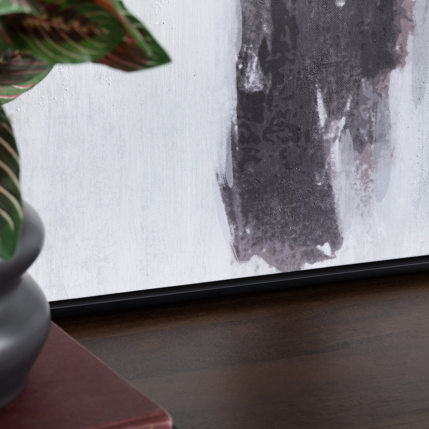 Brantley Brown/White Canvas