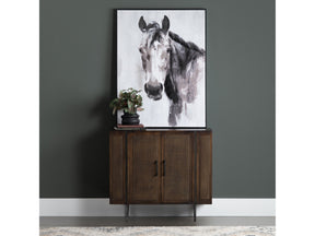 Brantley Brown/White Canvas - Ornate Home