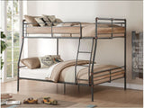Brantley II Sandy Black/Bronze Full XL/Queen Bunk Bed - Ornate Home