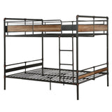 Brantley II Sandy Black/Bronze Queen/Queen Bunk Bed - Ornate Home