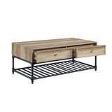 Brantley Ii Oak Coffee Table - Ornate Home