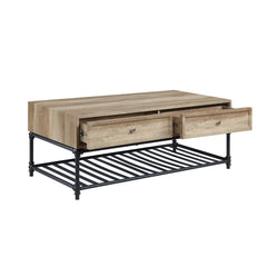 Brantley Ii Oak Coffee Table - Ornate Home