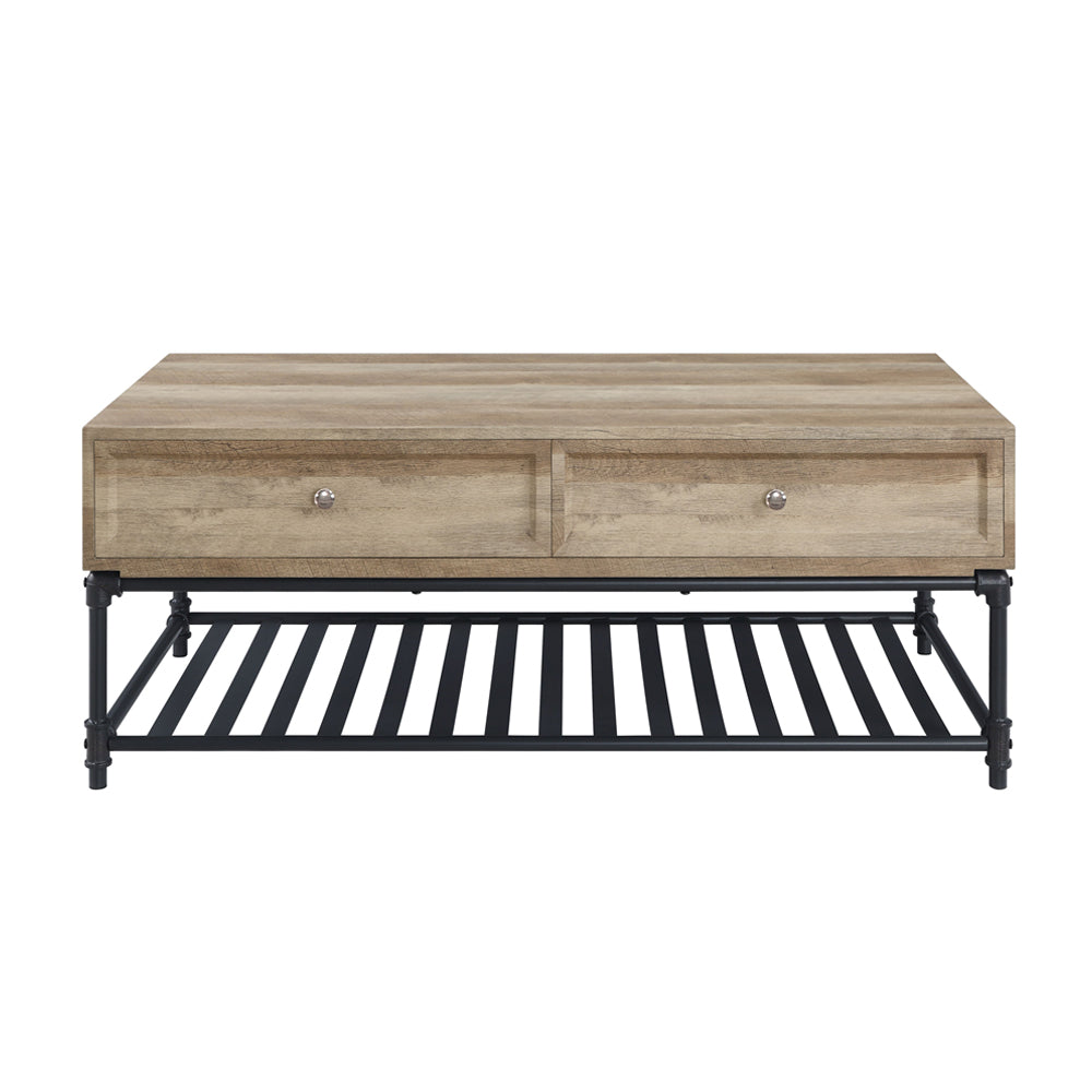 Brantley Ii Oak Coffee Table - Ornate Home