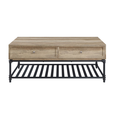 Brantley Ii Oak Coffee Table - Ornate Home