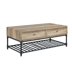 Brantley Ii Oak Coffee Table - Ornate Home