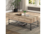 Brantley Ii Oak Coffee Table - Ornate Home